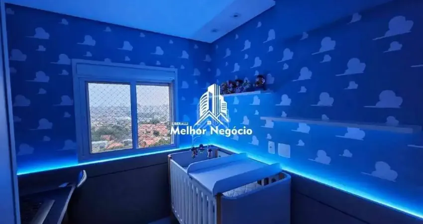 Apartamento à venda com 2 dormitórios sendo um suíte no Jardim Orestes Veroni em Limeira/SP