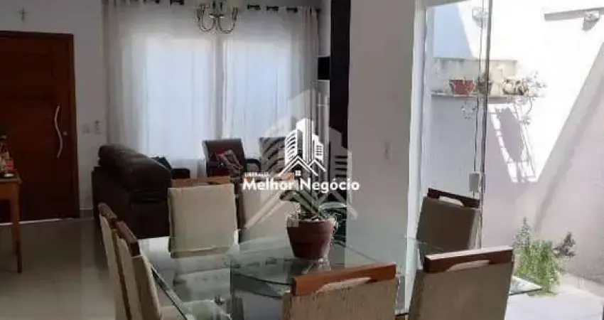 Casa à venda com 03 Dormitórios sendo 01 suíte no Condomínio Campos Conde I, Cascata - Paulínia, SP.