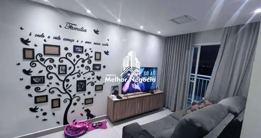 Apartamento à Venda com 02 dormitórios com suíte, no condomínio Unique Residence, no Jardim Santa Izabel, em Hortolândia, SP - CÓD: RRAP2404_LMN