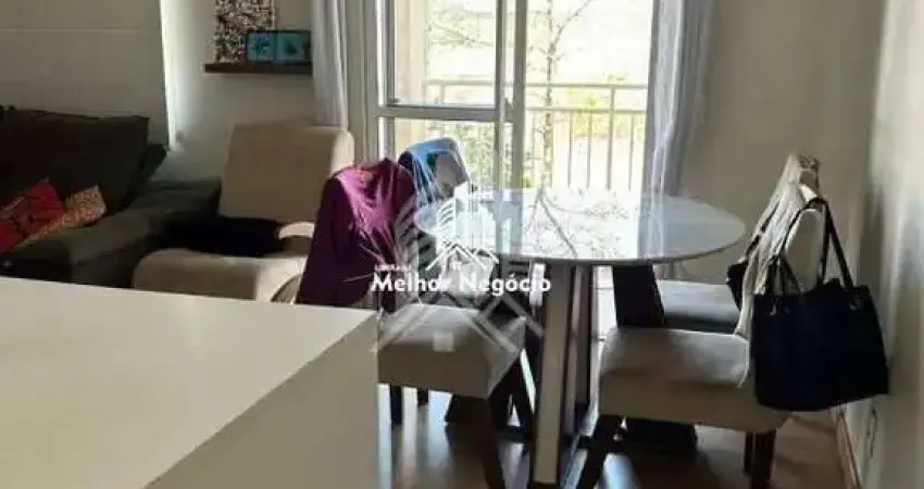 Apartamento à venda com 2 dormitórios, localizado no bairro Parque Euclides Miranda em Sumaré/SP, Condomínio Ipê Roxo.