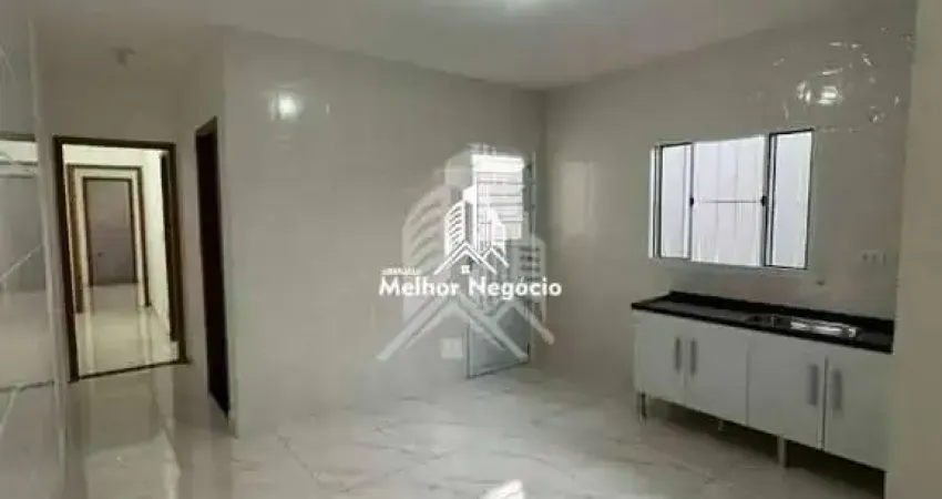 Casa á venda 2 quartos (1 suíte), 2 banheiro localizada no Bairro Algodoal - Piracicaba/SP