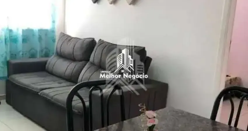 Apartamento à venda com 02 quartos, localizado no Condomínio Residencial Canto dos Pardais no bairro Bom Retiro em Paulínia/SP.