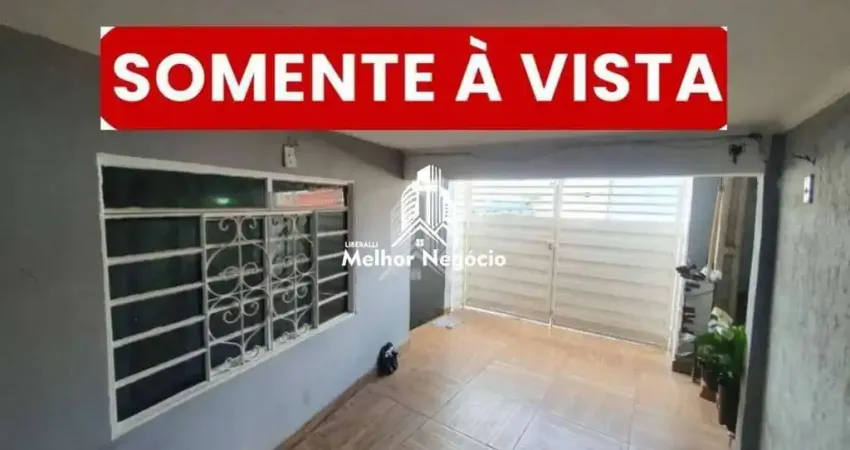 SOMENTE À VISTA - Casa à venda com 3 quartos em Hortolândia/SP.