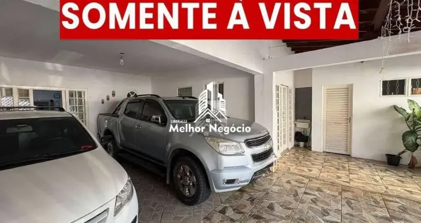 (NÃO ACEITA FINANCIAMENTO) Casa com 04 dormitórios (01 suíte) à venda no bairro Jardim Amélia, Sumaré-SP