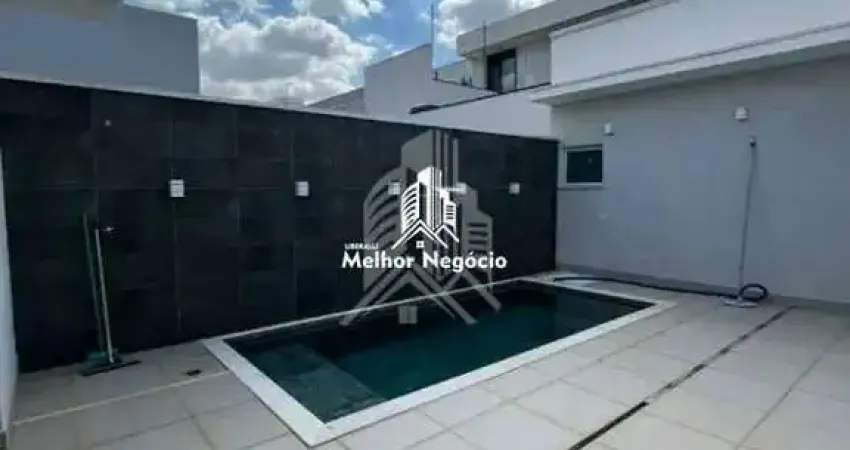 Casa 190 m² de construção, à venda, 3 Dormitórios (Quartos), 2 banheiros Residencial Portal do Lago, Sumaré, SP