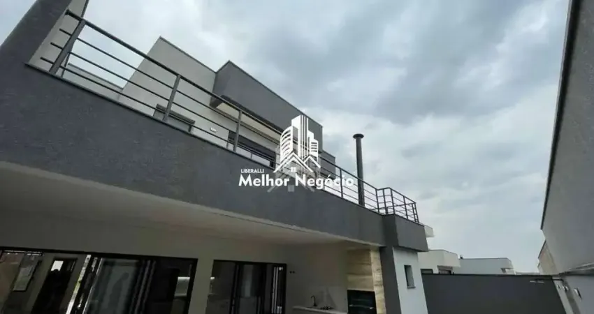 Casa com 04 dormitórios (04 suítes) à venda no Residencial Royal Garden, Paulínia - SP