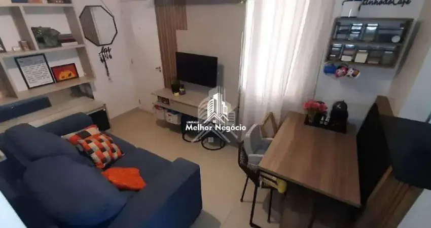 Apartamento com 2 dormitórios à venda, localizado no bairro Jardim do Lago em Limeira/SP