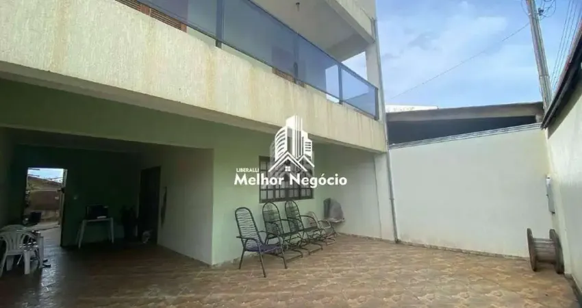 Casa com 3 dormitórios sendo 1 suíte à venda, localizado no bairro Jardim Residencial Roseira em Limeira/SP