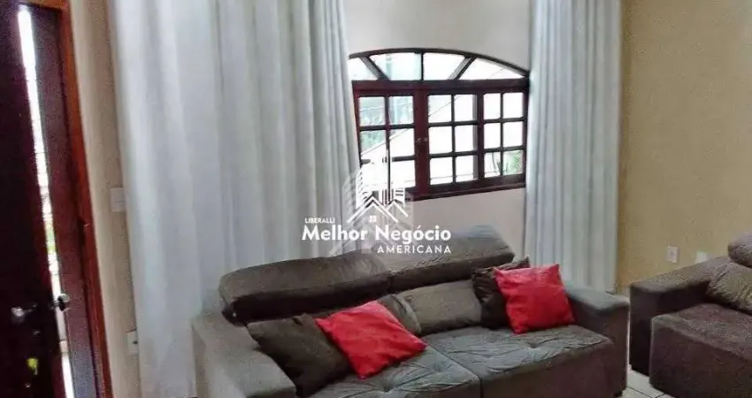 Casa assobradada de 140m² de 2 dormitórios no Parque das Nações em Americana/ SP