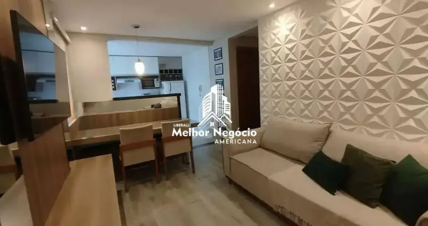 Apartamento 43m² de 2 dormitórios no Jardim Terrarmérica em Americana- SP