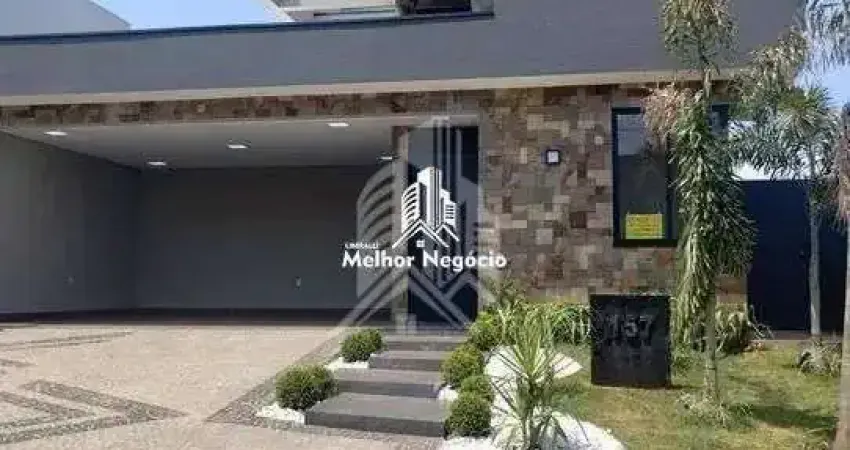 Casa à venda 04 dormitórios ( com suíte), no Condomínio Santorini Residencial Club, em Paulínia SP