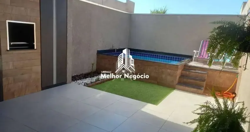 Casa/Sobrado à Venda: 02 Dormitórios (sendo 01 Suíte) - Jardim das Figueiras I, Hortolândia/SP