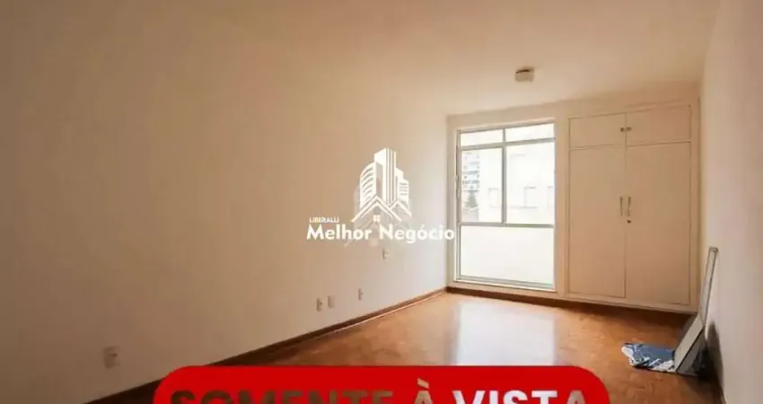 (Não aceita financiamento) Kitnet no Centro de Campinas – 42 m² interna, externa e terreno