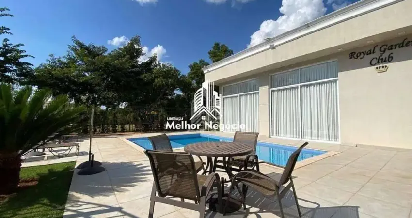 Casa à venda com 03 quartos (3 suítes), no Condomínio Residencial Royal Garden em Paulínia/SP