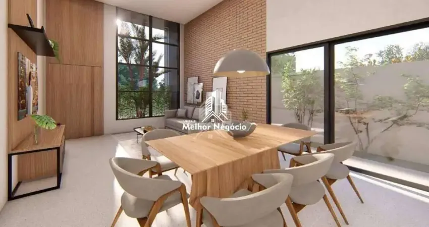 Casa à venda com 04 quartos (3 suítes), no Condomínio Residencial Royal Garden em Paulínia/SP