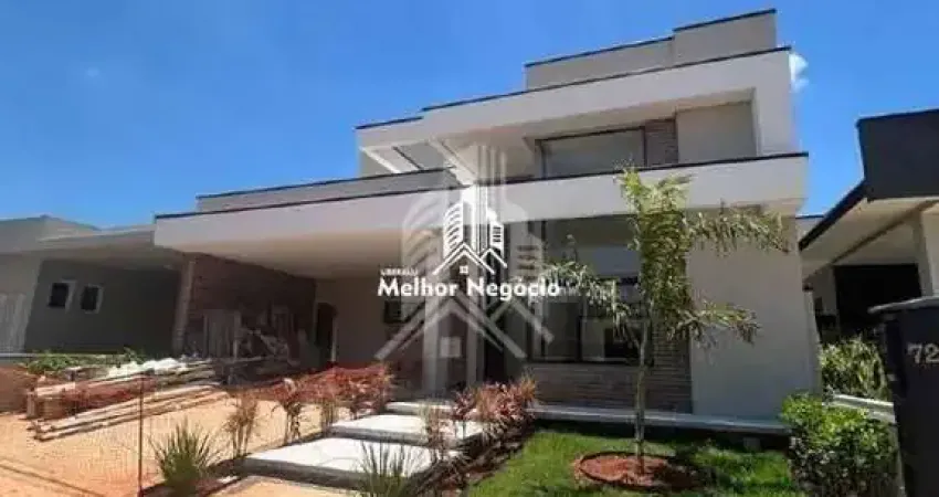 Casa à venda com 03 quartos (3 suítes), no Condomínio Residencial Royal Garden em Paulínia/SP