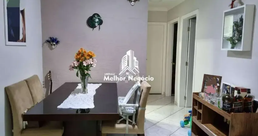 Apartamento à venda com 2 dormitórios e 1 banheiro no Condomínio Residencial Vitória Régia em Campinas.