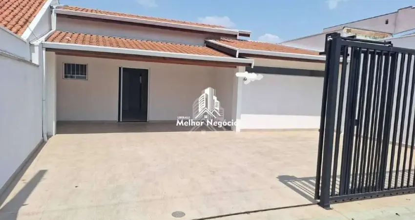 Casa à venda com 2 dormitórios (sendo 1 suíte) no bairro São José I -Paulínia/SP.