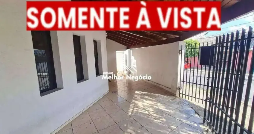 SOMENTE À VISTA - Casa à venda com 3 dormitórios sendo 1 suíte no Parque Residencial Virginio Basso em Sumaré/SP.