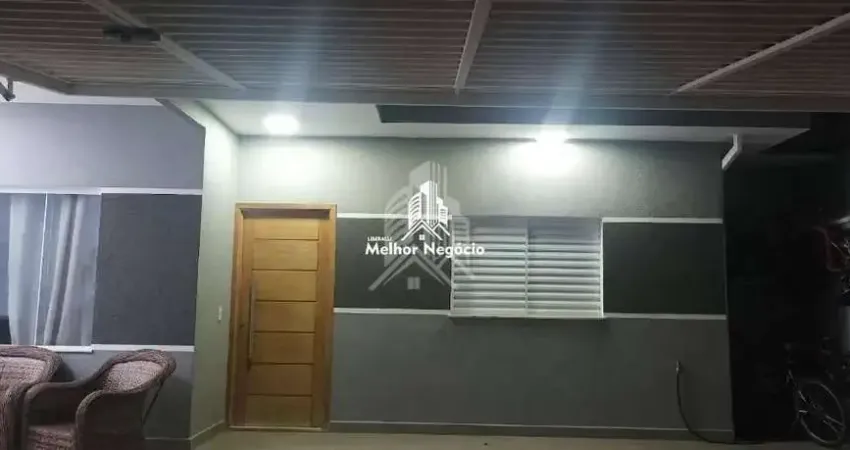 Casa à venda com 3 dormitórios(sendo 1 suíte) no bairro Novo Cambuí - Hortolândia/SP