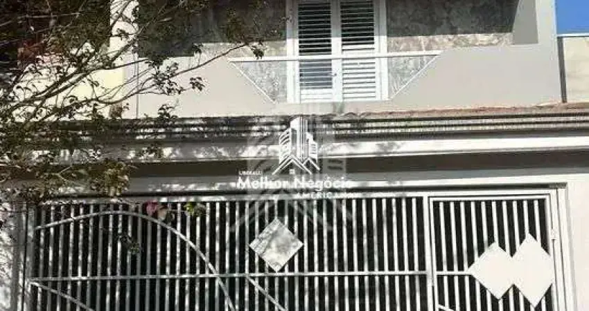 Sobrado geminado 3 dormitórios170m² no Residencial Furlan em Santa Bárbara D'Oeste/SP.