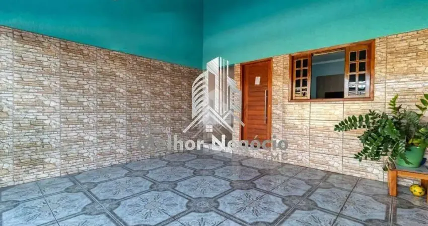 Casa à venda com 2 dormitórios no Jardim Amanda II- Hortolândia/SP