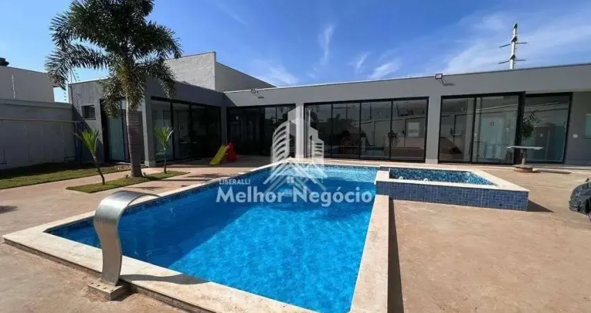 Casa com 1 quarto à venda na Avenida Dois, 475, Reserva Centenária, Santa Bárbara D'Oeste