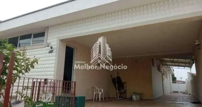 Casa à venda com 4 dormitórios e 1 suíte, Vila Industrial, Campinas, SP - Excelente localização!!!
