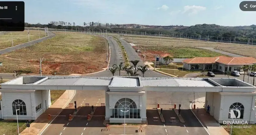 Terreno à venda no Terras de São Bento I, Limeira 
