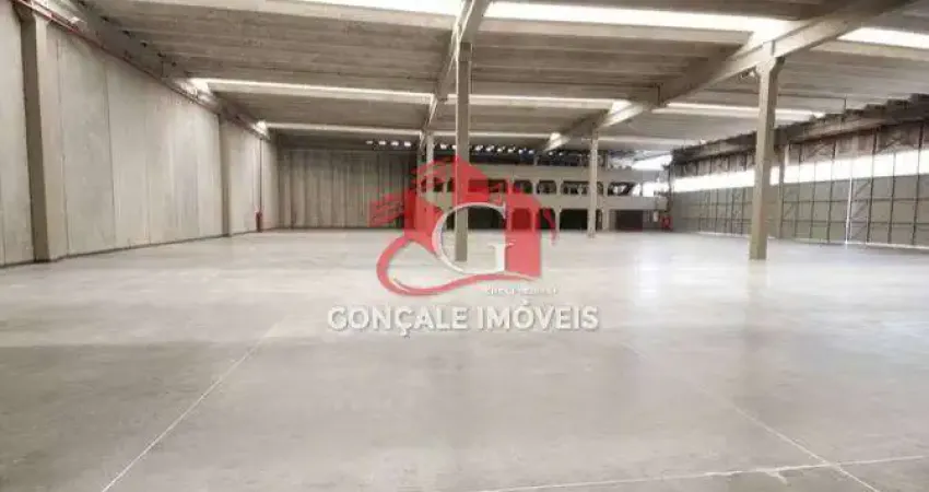 Galpão para locação com 2600m2 de área fabril, escritórios, vestiários, no pq novo mundo.