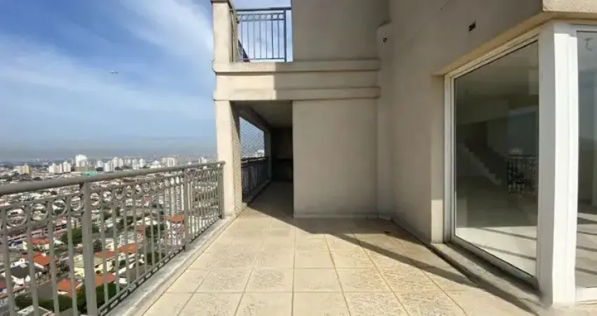 Apartamento cobertura duplex na vila rosália em guarulhos com 3 suítes, 4 vagas e varanda gourmet com churrasqueira