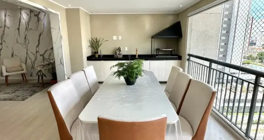 Apartamento a venda no tatuapé ao lado do parque são jorge com 3 quartos e 2 suítes - varanda gourmet