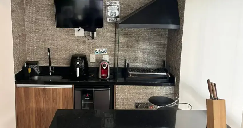 Apartamento no parque ventura em guarulhos com 68m e varanda gourmet com churrasqueira, ao lado do shopping maia!