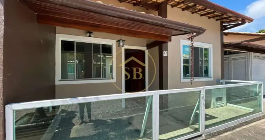 Casa em condomínio para locação em rio das ostras, chácara mariléa, 2 dormitórios, 2 banheiros, 1 vaga