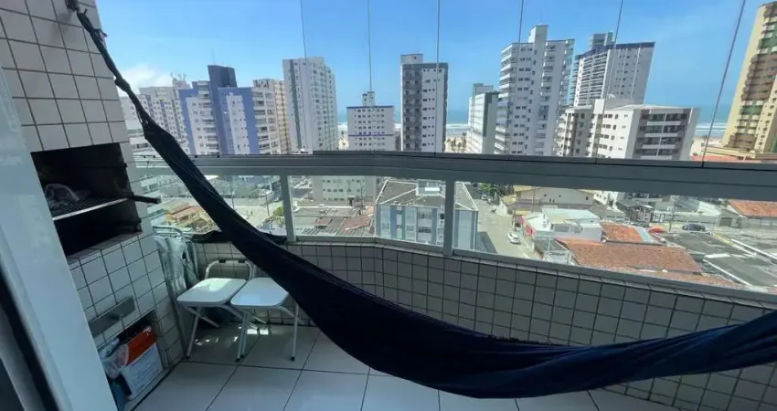 Apartamento para venda em praia grande, guilhermina, 1 dormitório, 1 banheiro, 1 vaga