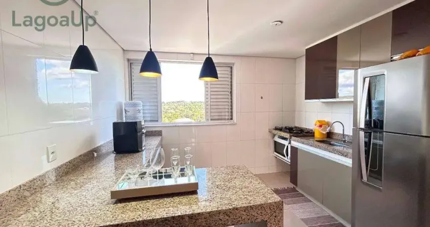 Cobertura com 2 dormitórios à venda, 90 m² por r$ 410.000,00 - conjunto ovídio guerra - lagoa santa/mg