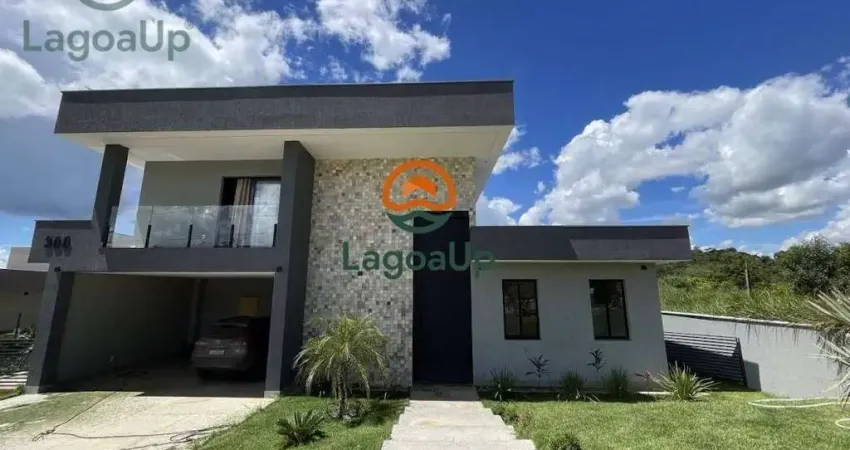 Casa com 4 dormitórios à venda, 294 m² por r$ 1.790.000,00 - condomínio real garden - lagoa santa/mg