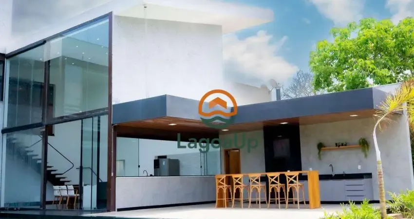 Casa à venda, 350 m² por r$ 2.200.000,00 - condomínio veredas da lagoa - lagoa santa/mg