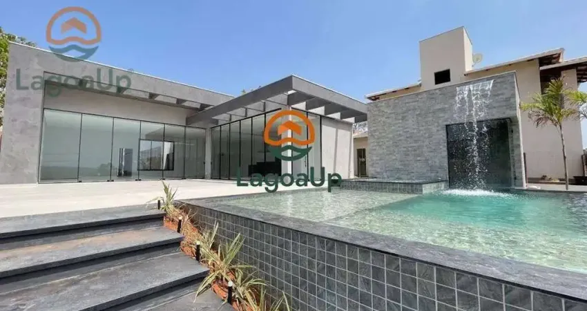 Casa com 4 dormitórios à venda, 420 m² por r$ 2.950.000,00 - condomínio gran royalle - lagoa santa/mg