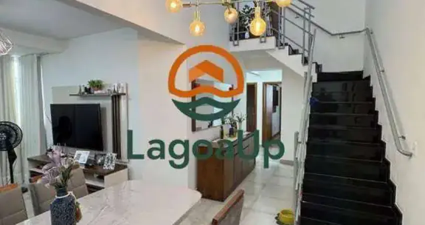 Cobertura com 3 dormitórios à venda, 169 m² por r$ 730.000,00 - lundceia - lagoa santa/mg