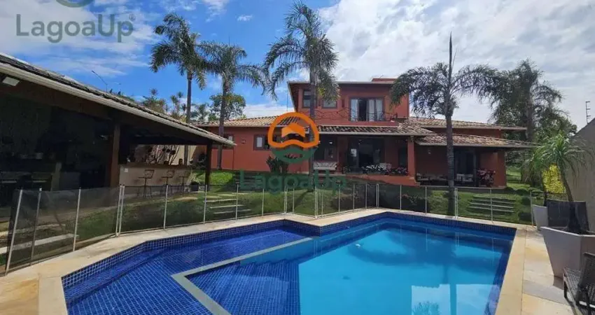 Casa com 4 dormitórios à venda, 354 m² por r$ 1.930.000,00 - lundceia - lagoa santa/mg