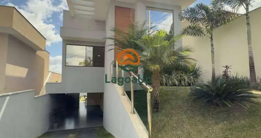 Casa com 4 dormitórios à venda, 186 m² por r$ 1.280.000,00 - condomínio trilhas do sol - lagoa santa/mg