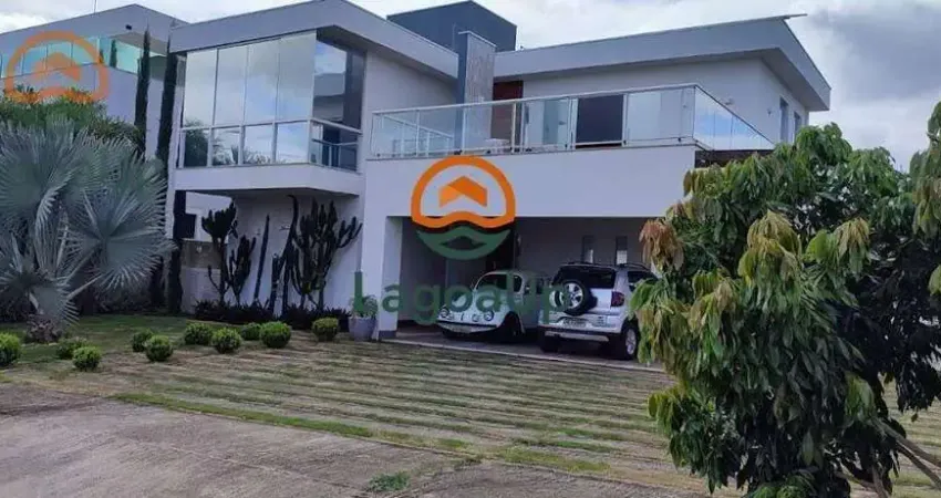 Casa com 4 dormitórios à venda, 400 m² por r$ 3.200.000,00 - condomínio mirante do fidalgo - lagoa santa/mg