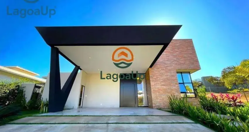 Casa com 4 dormitórios à venda, 227 m² por r$ 2.200.000,00 - condomínio boulevard - lagoa santa/mg