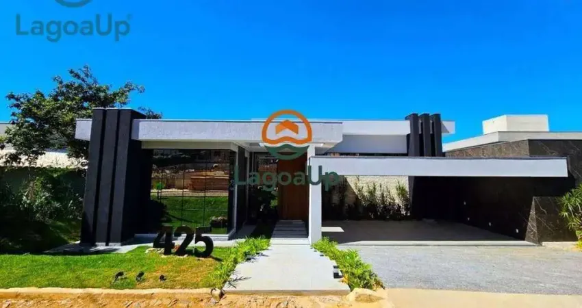 Casa com 4 dormitórios à venda, 404 m² por r$ 6.500.000,00 - condomínio condados da lagoa - lagoa santa/mg