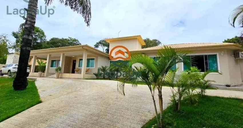 Casa com 3 dormitórios à venda, 281 m² por r$ 3.200.000,00 - condomínio condados da lagoa - lagoa santa/mg