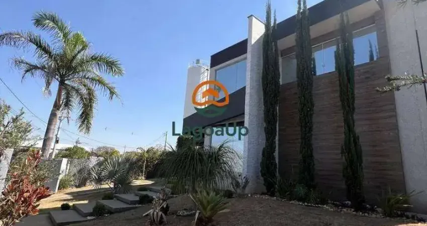 Casa com 4 dormitórios à venda, 380 m² por r$ 2.400.000,00 - condomínio mirante do fidalgo - lagoa santa/mg