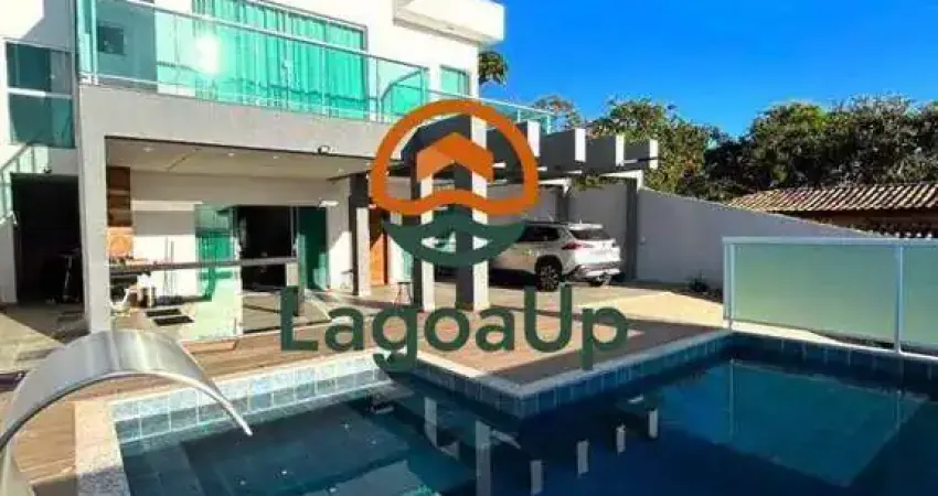 Casa com 4 dormitórios à venda, 181 m² por r$ 1.480.000,00 - joá - lagoa santa/mg