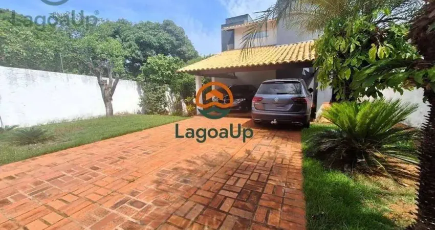 Casa com 5 dormitórios à venda, 282 m² por r$ 1.470.000,00 - praia angélica - lagoa santa/mg