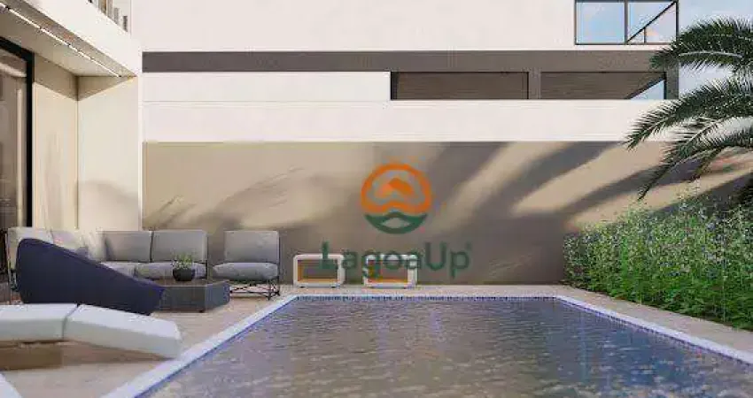 Casa com 4 dormitórios à venda, 214 m² por r$ 1.990.000,00 - condomínio solar da primavera - lagoa santa/mg